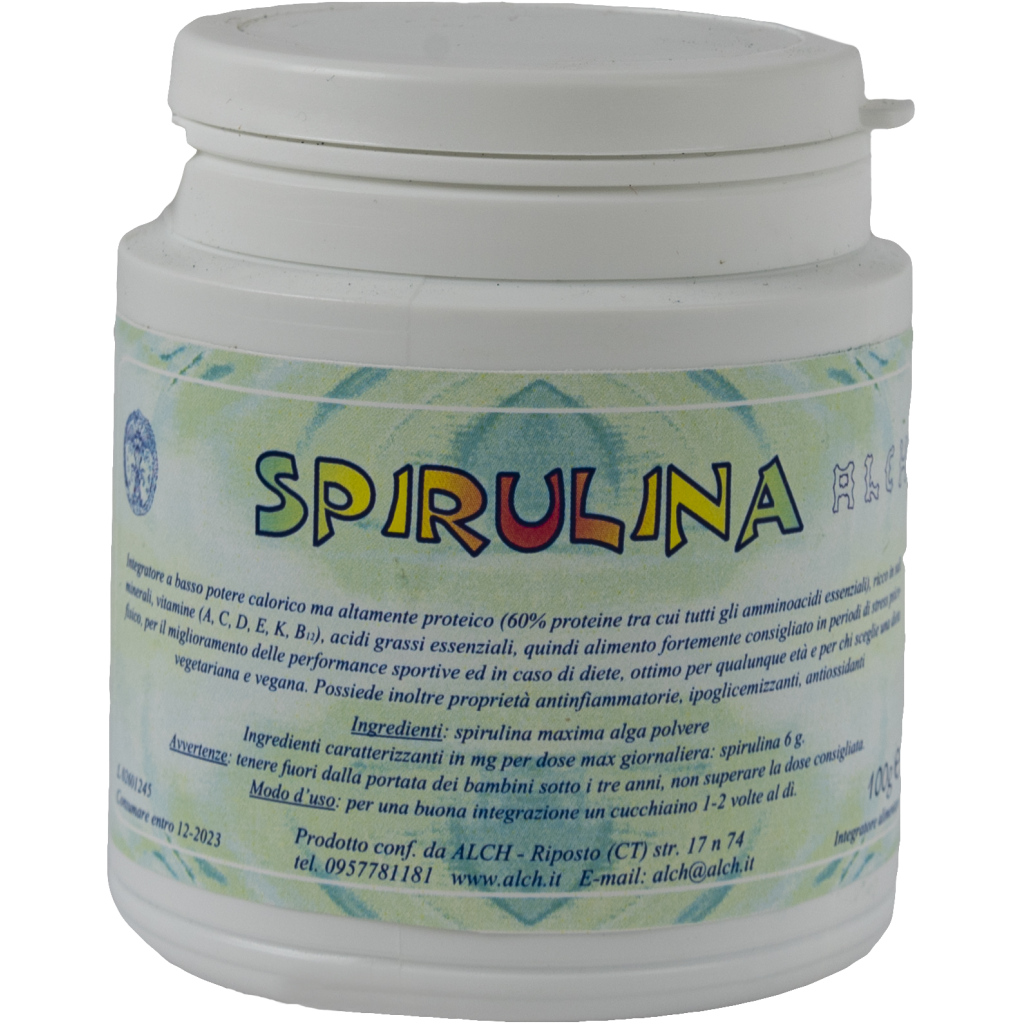 Integratore di Spirulina polvere